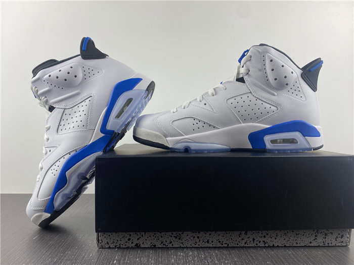 Jordan 6 Retro Sport Blue 384664-107