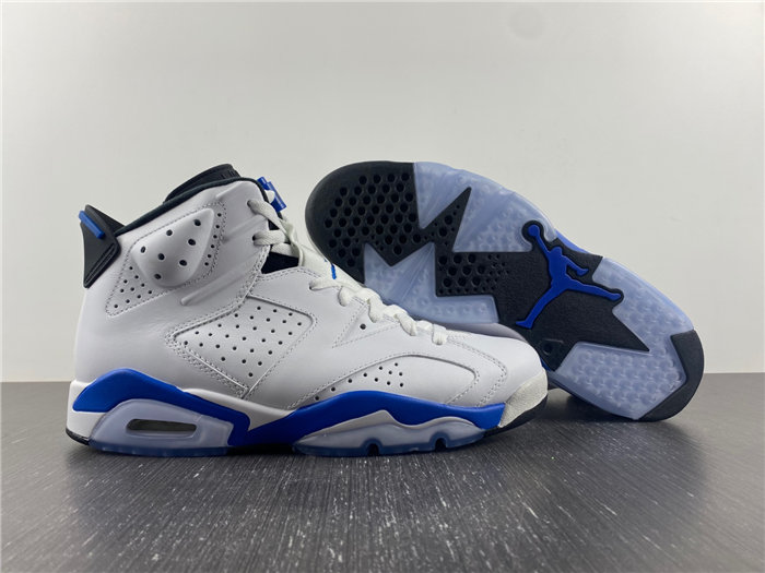 Jordan 6 Retro Sport Blue 384664-107