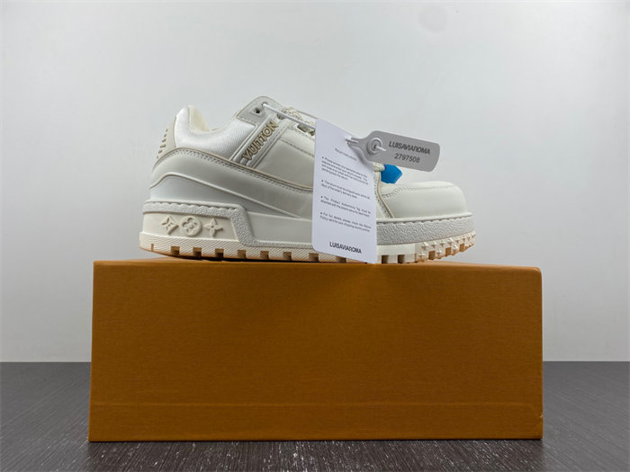 Luis Vitton LV Trainer Maxi White 1AB8RN
