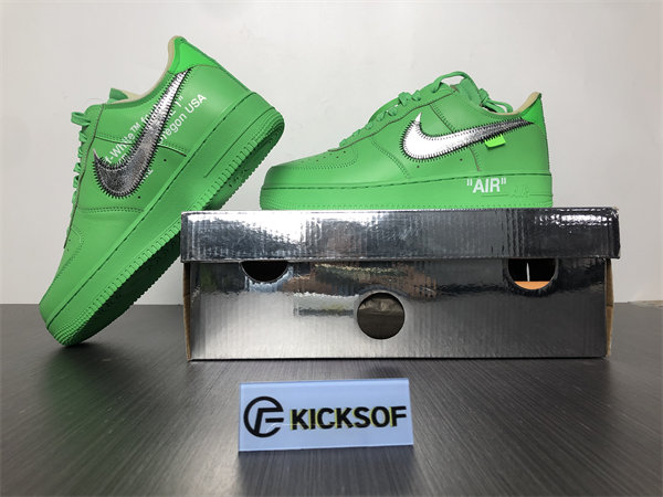 Nike Air Force 1 Low Off-White Light Green Spark