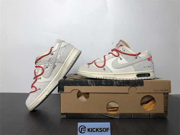 Nike Dunk Low Off-White Lot 33 DJ0950-118