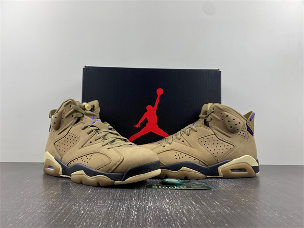 Air Jordan 6 WMNS Gore-Tex “Brown Kelp”