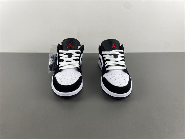 Air Jordan 1 Low SE White Fire Red Black Matte Silver HF3148-106