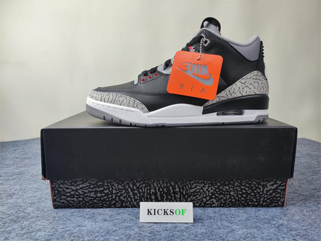 Air Jordan 3 Retro OG Black Cement DN3707-010