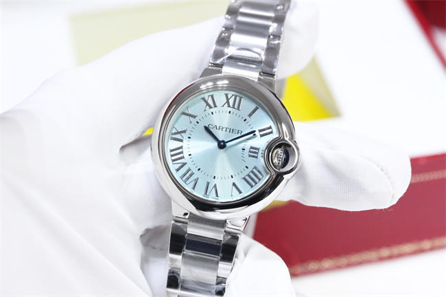 CARTIER 3K Blue Balloon 28mm Quartz 03