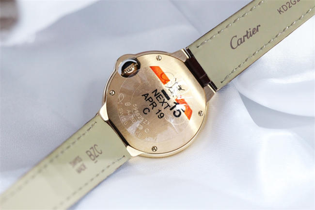 CARTIER 3K Blue Balloon 28mm Quartz 04