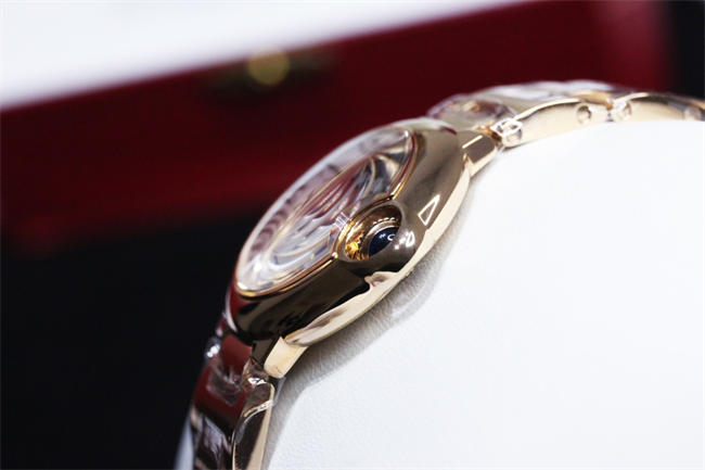 CARTIER 3K Blue Balloon 28mm Quartz 05