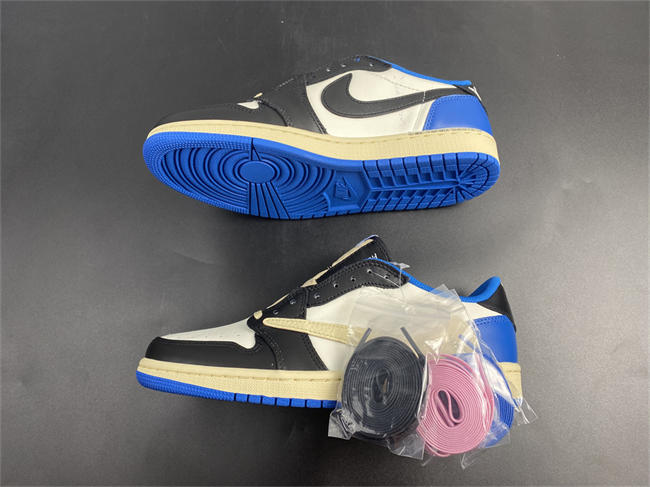 Travis Scott x Fragment x Air Jordan 1 Low OG DM7866-140